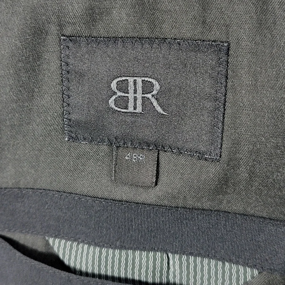 Banana Republic Mens Sport Coat Blazer Two Button Surgeon Marzotto Wool Size 48R